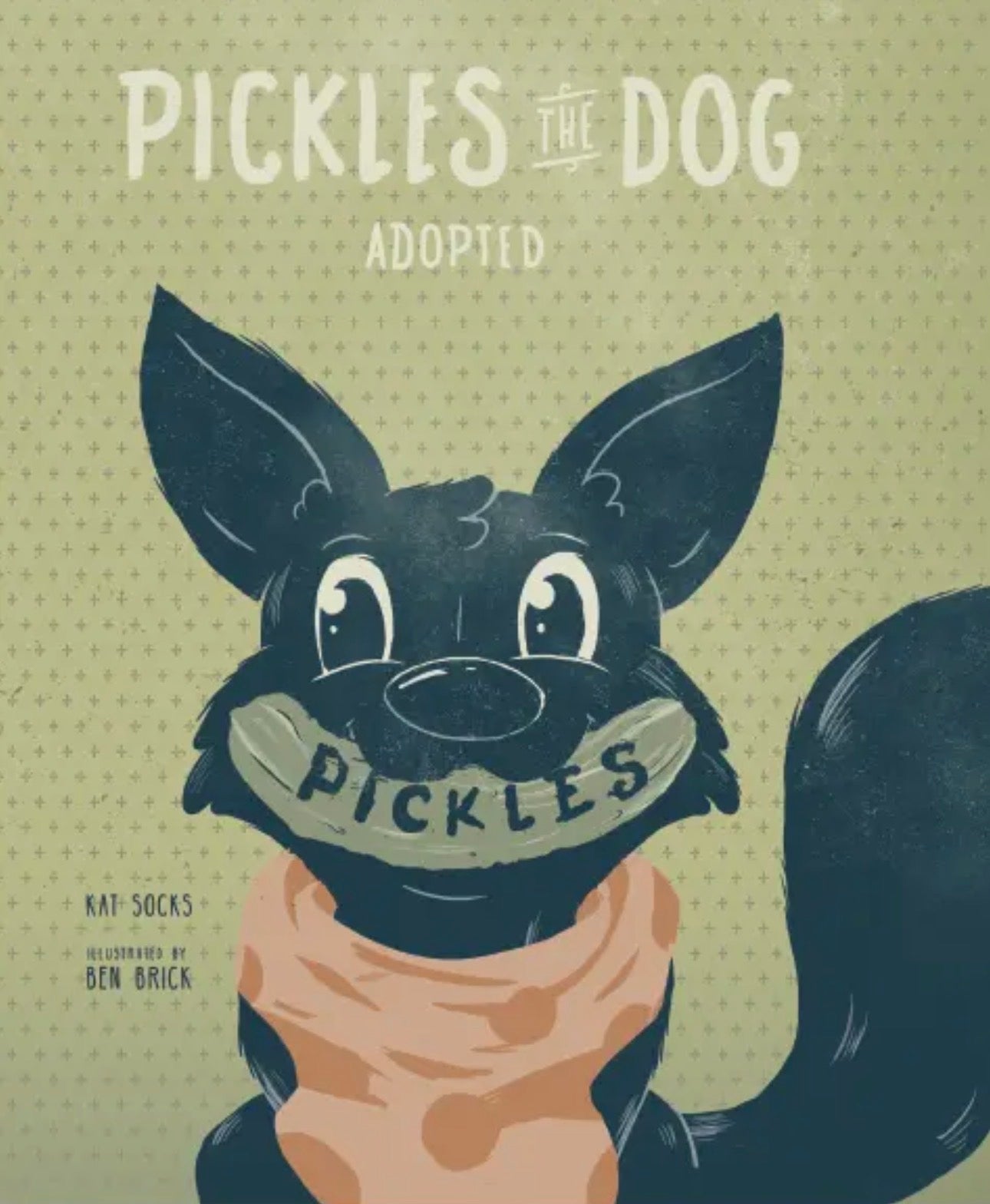 Kat Socks’s Pickles The Dog Adopted, Children’s Book
