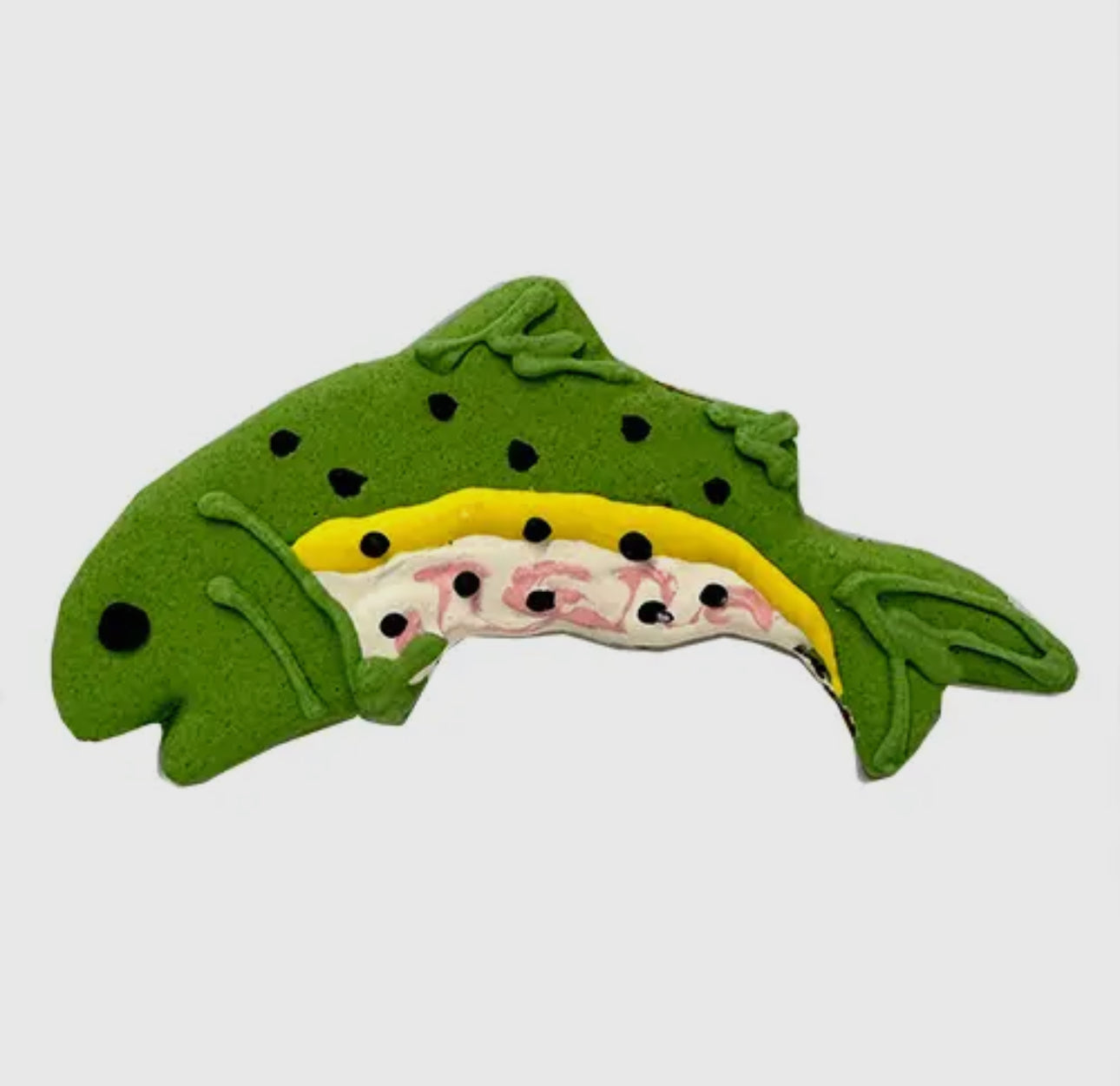 “Gone Fishing” Individually Wrapped Dog Cookie