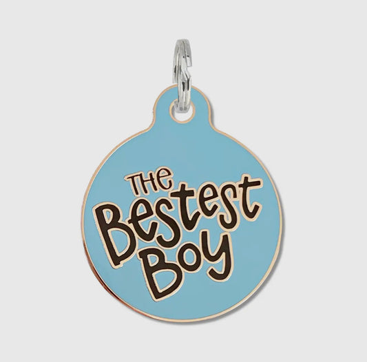 Collar ID Tag (Engraved QR Code)