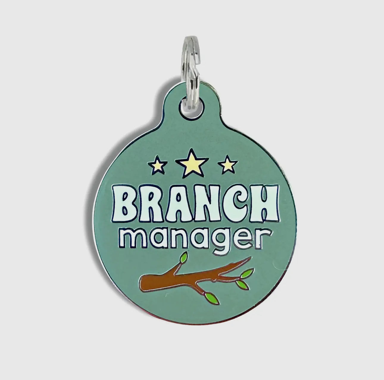 Collar ID Tag (Engraved QR Code)