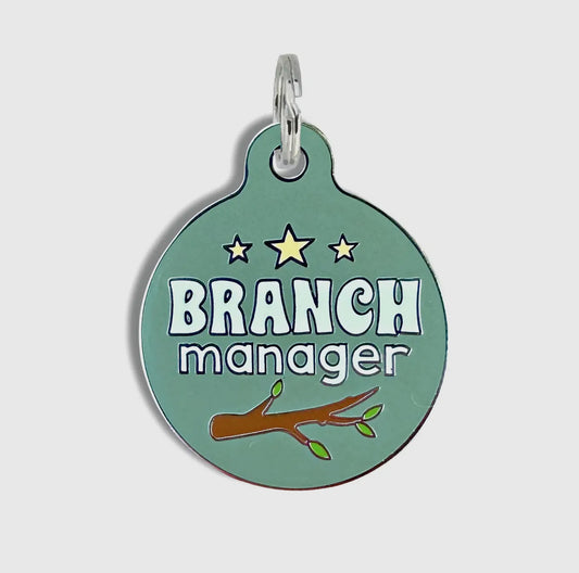 Collar ID Tag (Engraved QR Code)