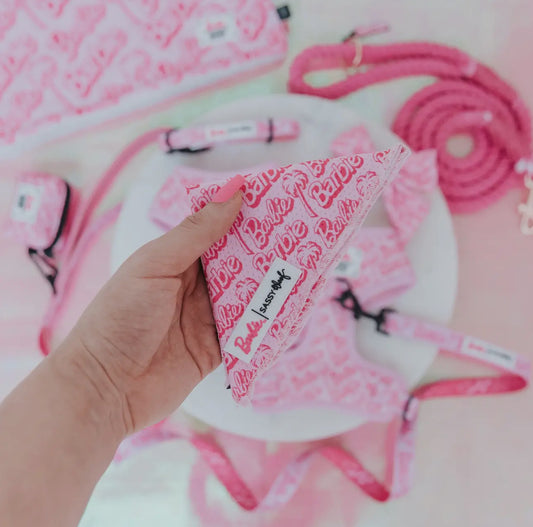 Sassy Woof x Malibu Barbie Breathable Bandana