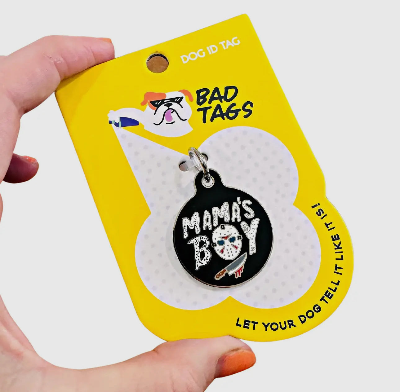 Collar ID Tag (Engraved QR Code)