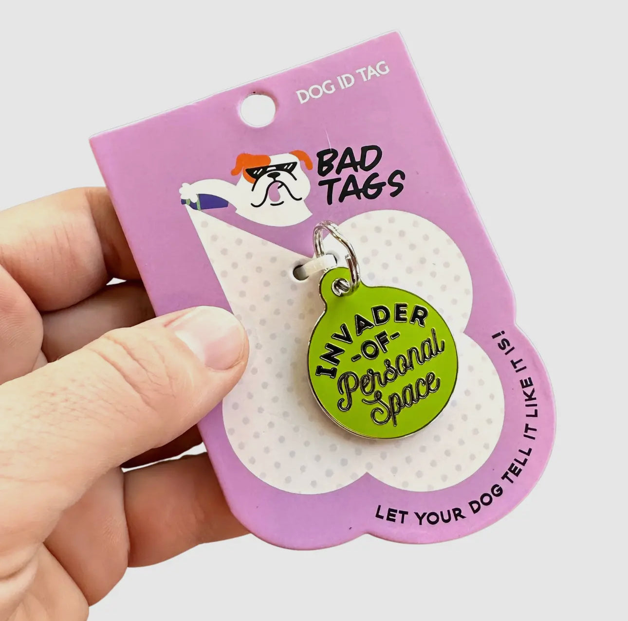 Collar ID Tag (Engraved QR Code)