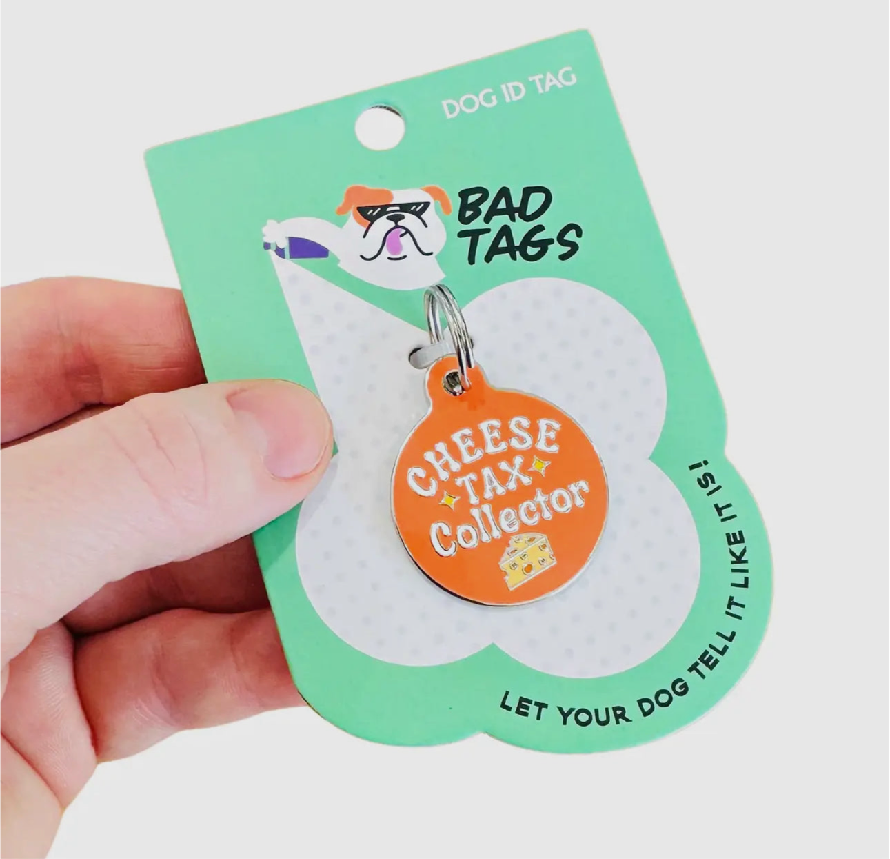 Collar ID Tag (Engraved QR Code)