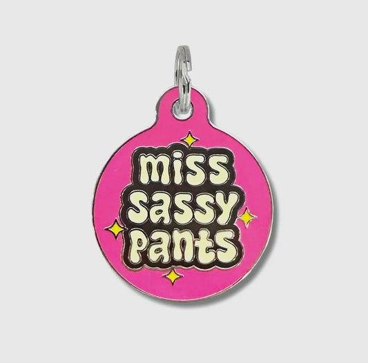 Collar ID Tag (Engraved QR Code)