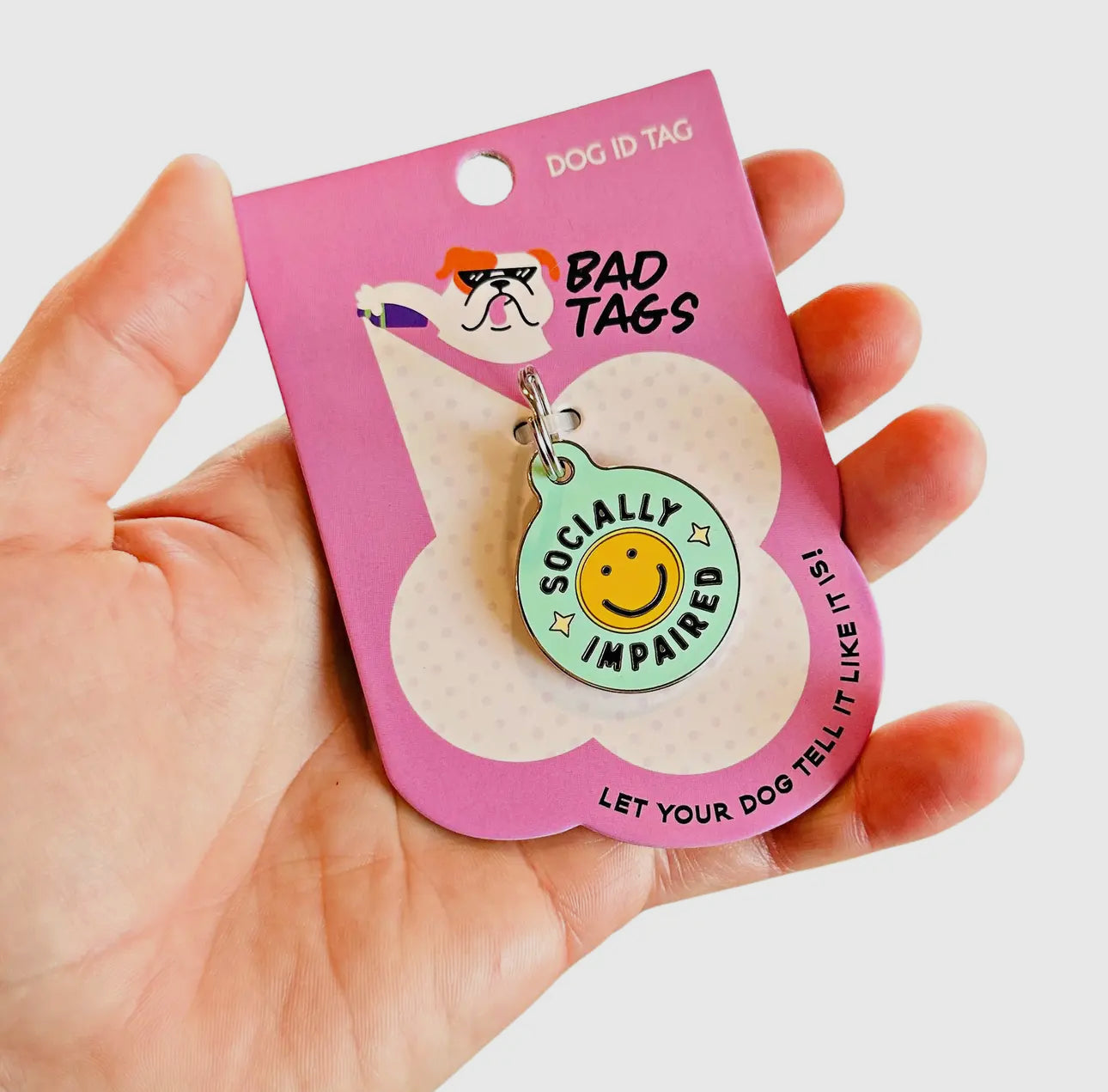 Collar ID Tag (Engraved QR Code)