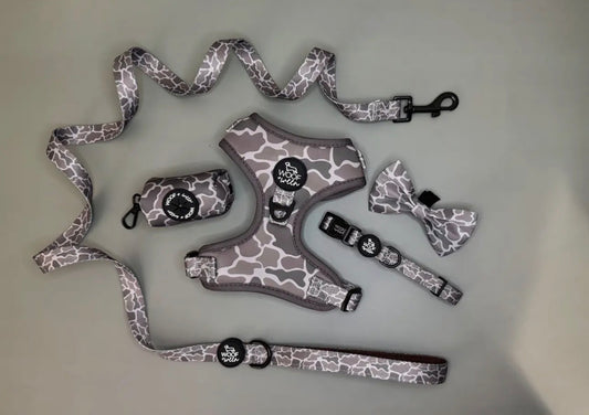 Woof + Ween Duck Camo Harness