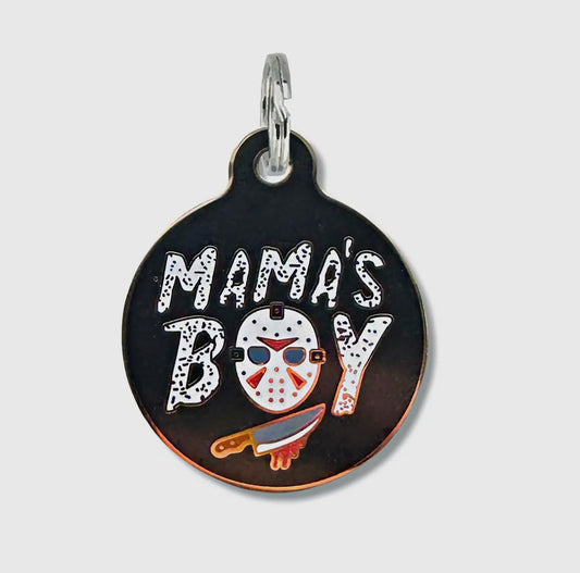 Collar ID Tag (Engraved QR Code)