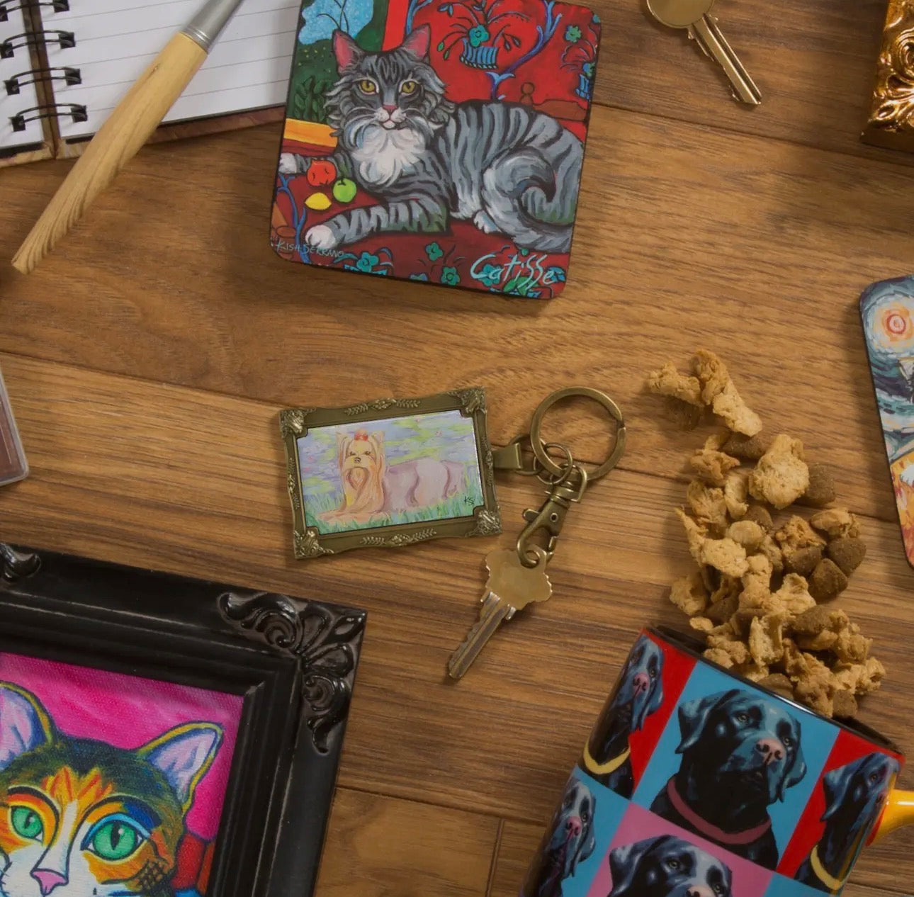 Fine Art Keychains