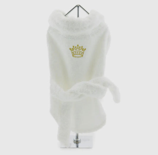 “Spaw Day” Dog Embroidered Bath Robe