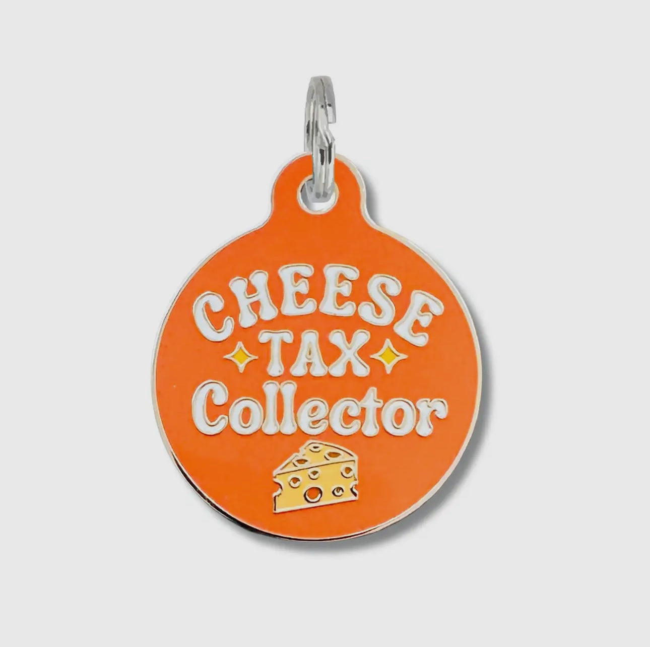 Collar ID Tag (Engraved QR Code)