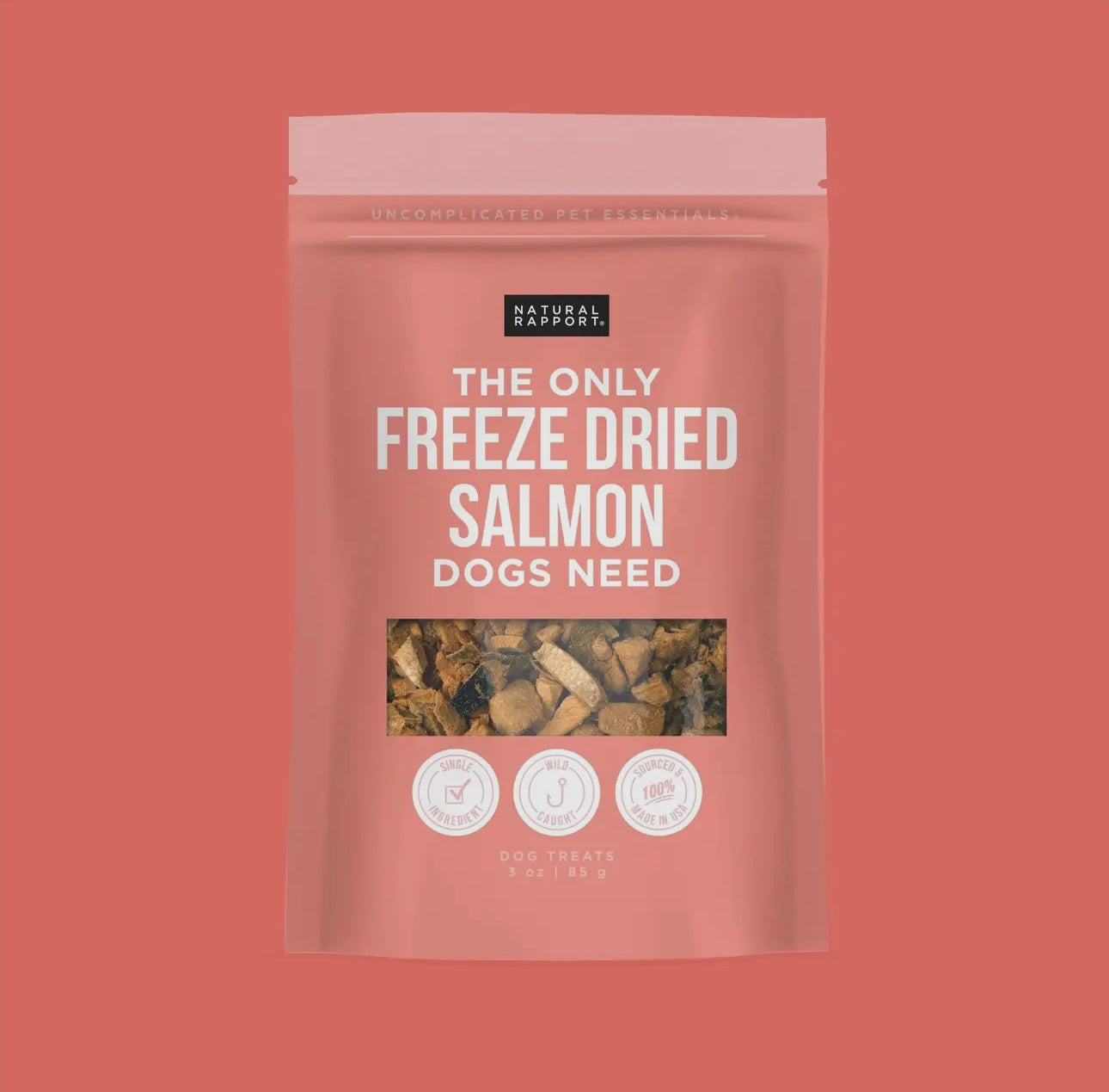 Natural Rapport Freeze Dried Salmon Treats