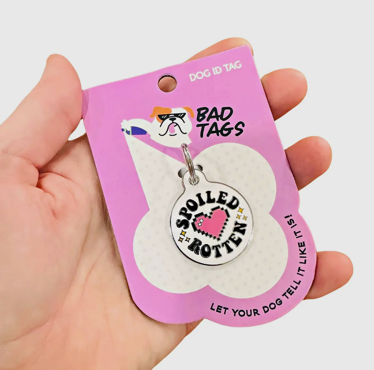Collar ID Tag (Engraved QR Code)