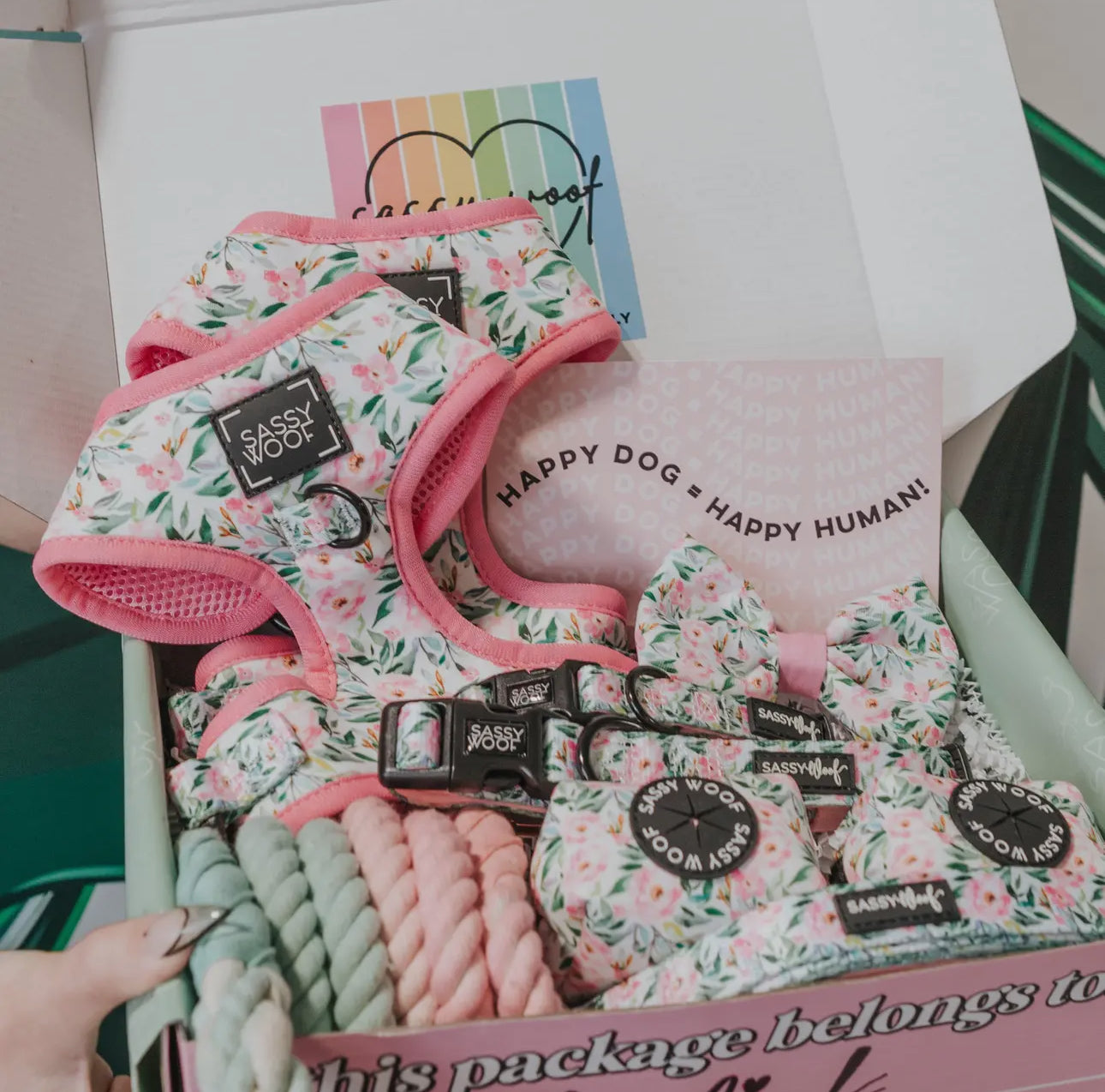 Sassy Woof Magnolia Leash