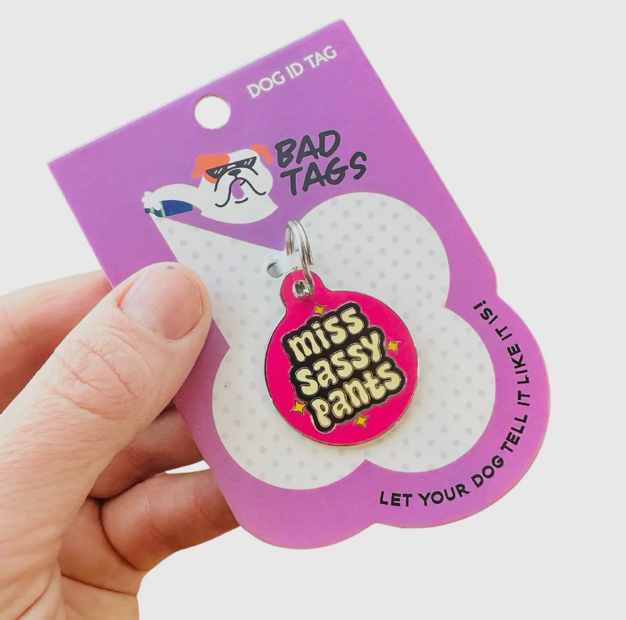 Collar ID Tag (Engraved QR Code)