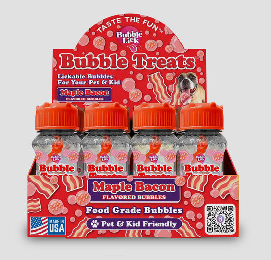 Bubblelick™️ Bacon Flavored Pet-Safe Bubbles