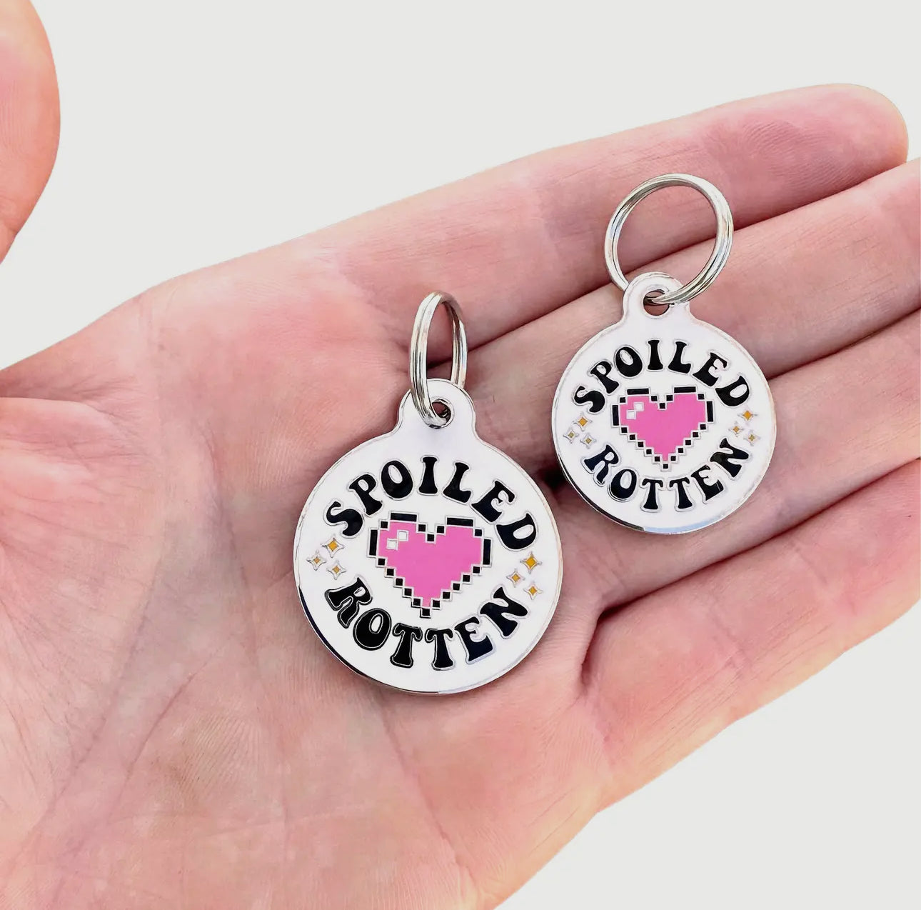 Collar ID Tag (Engraved QR Code)