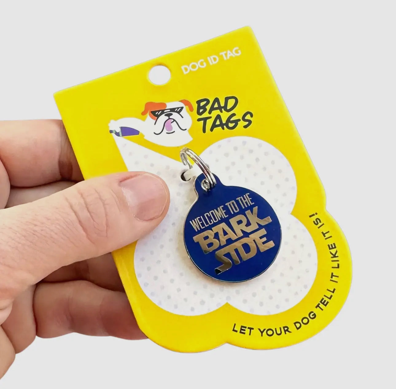 Collar ID Tag (Engraved QR Code)