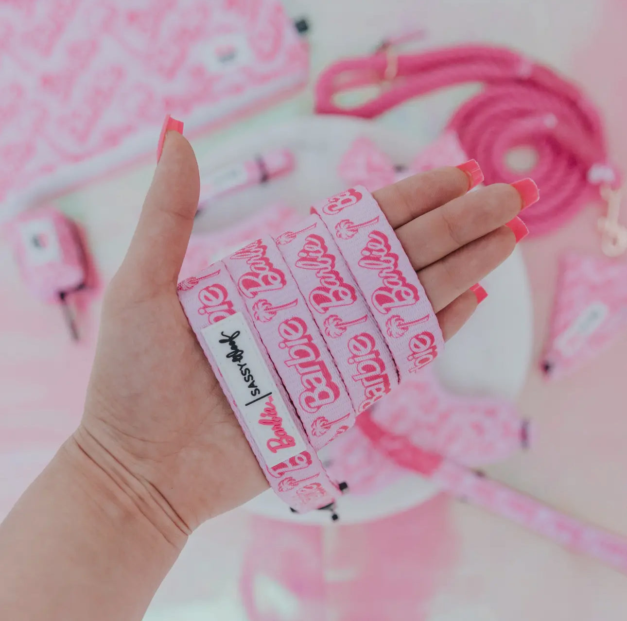Sassy Woof x Malibu Barbie Leash