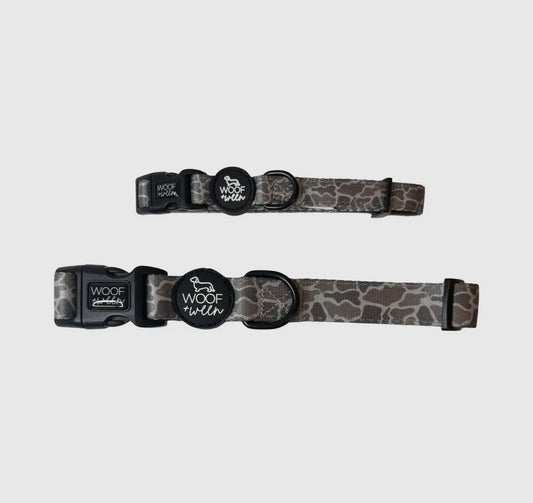 Woof + Ween Duck Camo Collar
