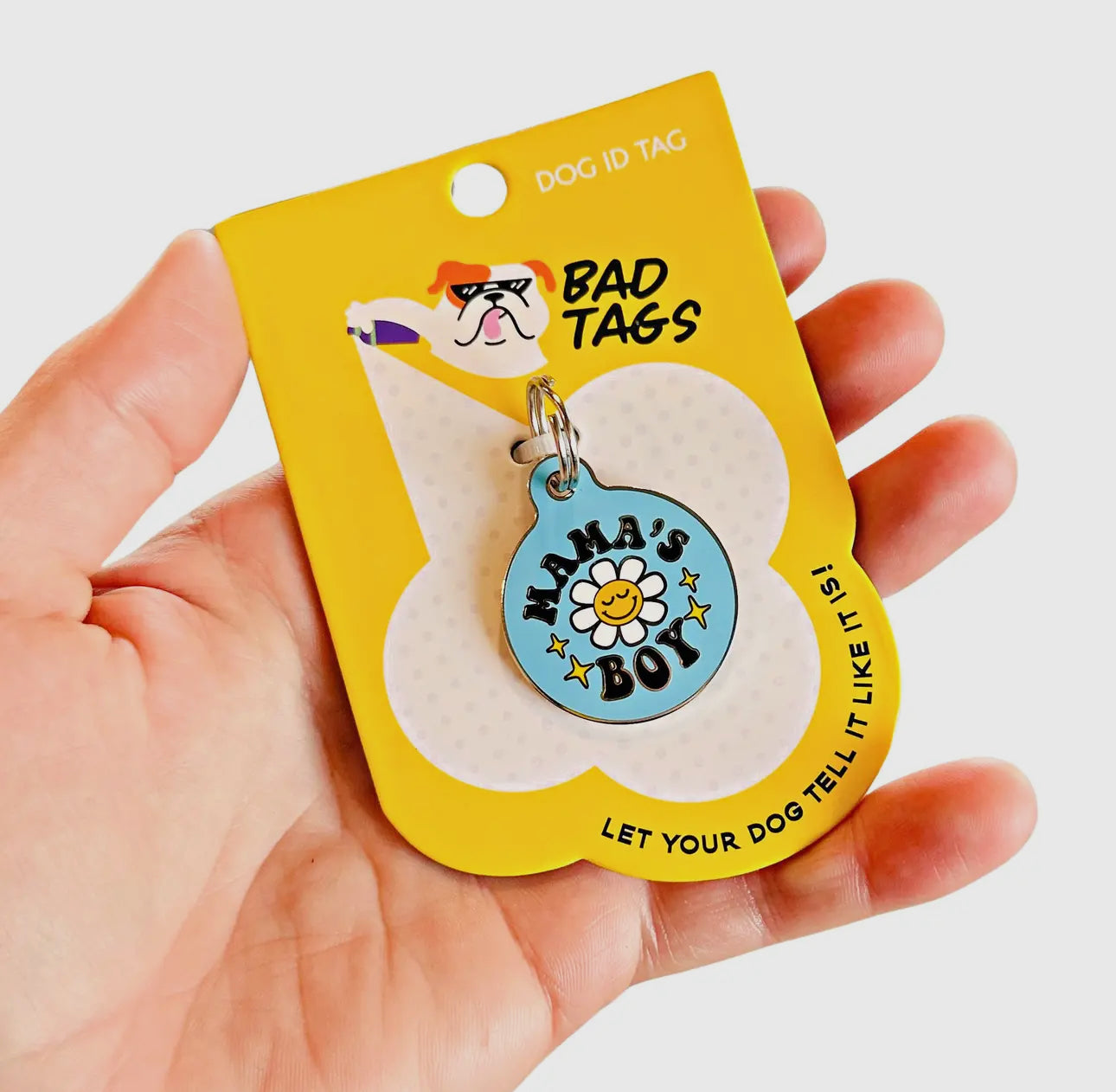 Collar ID Tag (Engraved QR Code)
