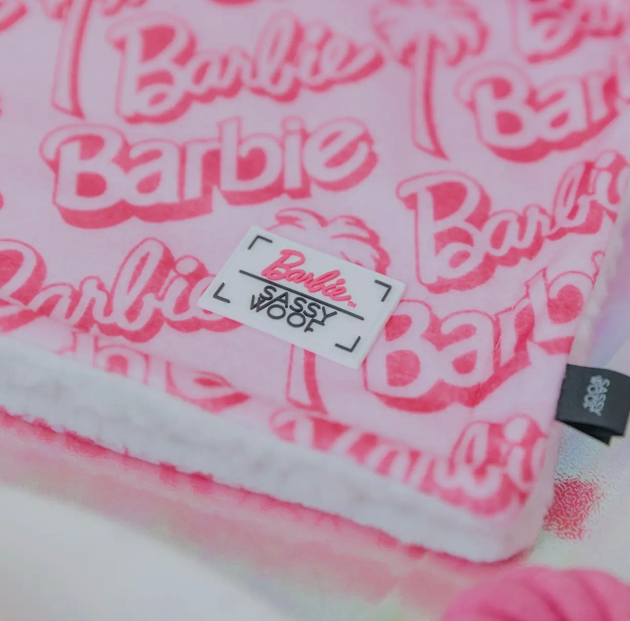 Sassy Woof Malibu Barbie Pet Blanket