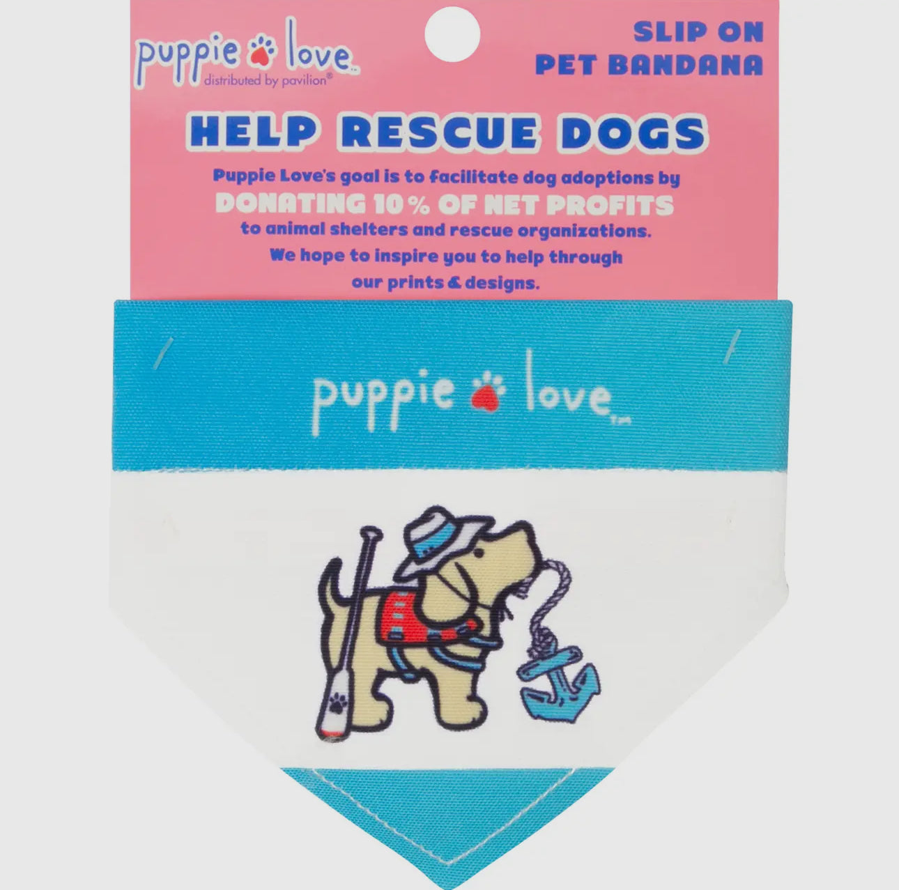 Puppie Love ‘Lake’ Bandana