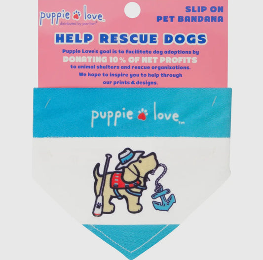 Puppie Love ‘Lake’ Bandana