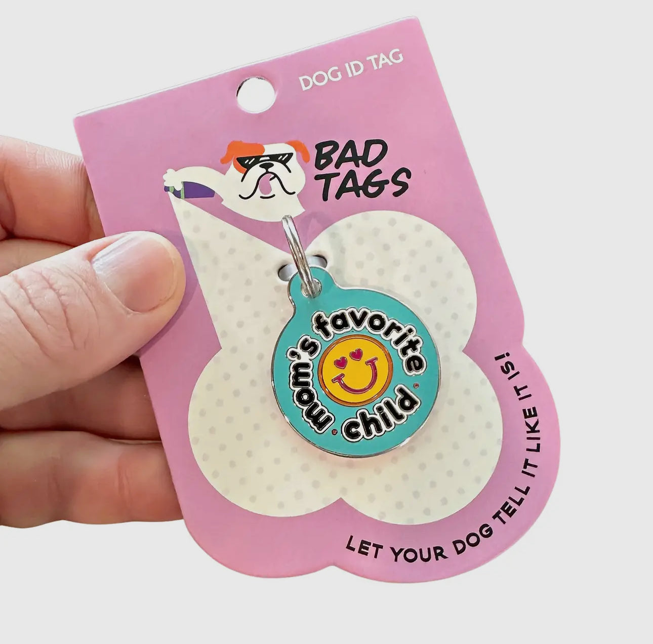 Collar ID Tag (Engraved QR Code)