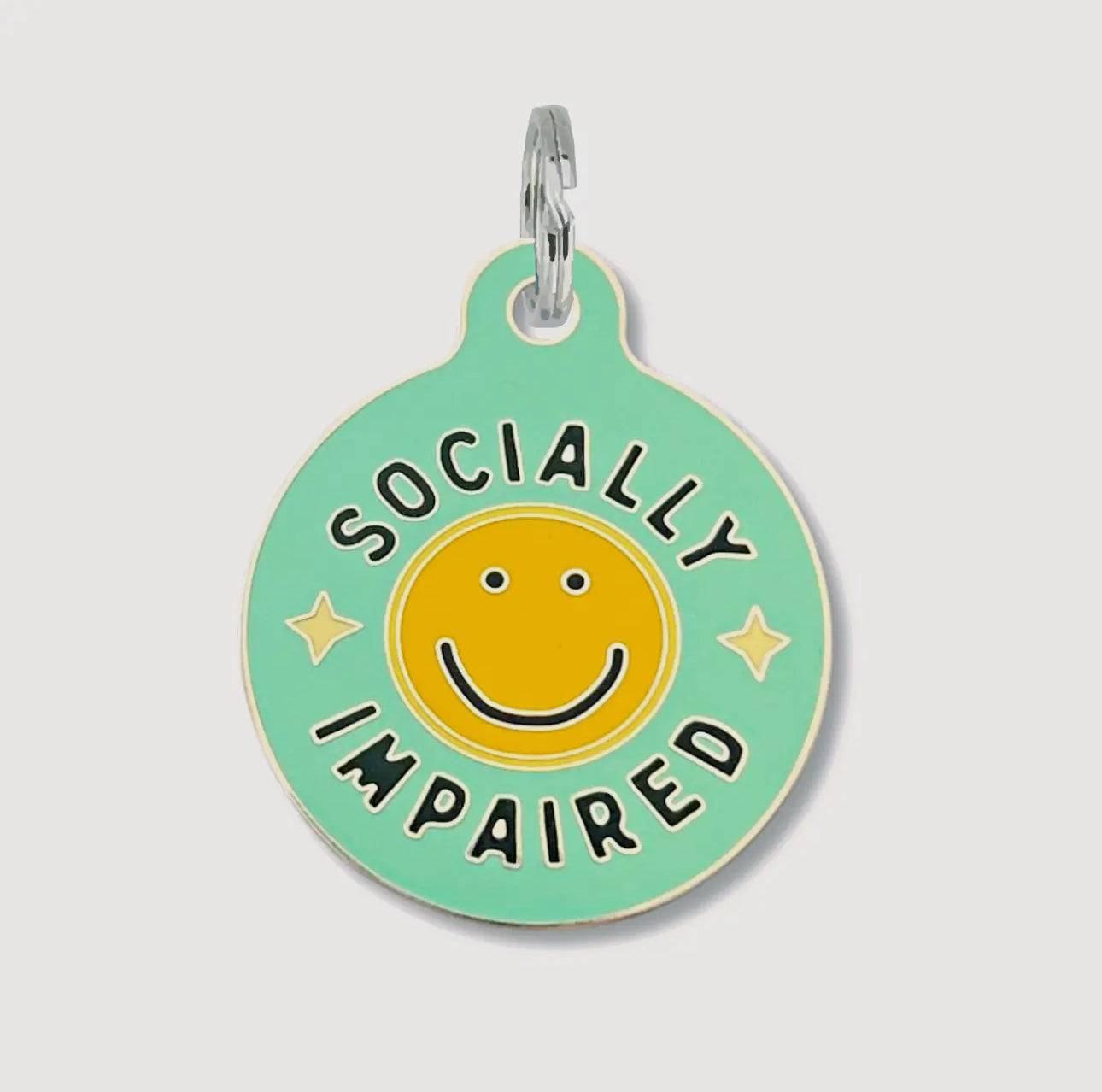 Collar ID Tag (Engraved QR Code)