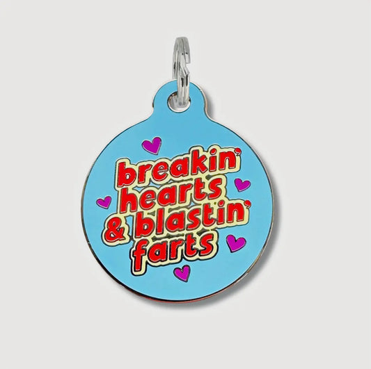 Collar ID Tag (Engraved QR Code)