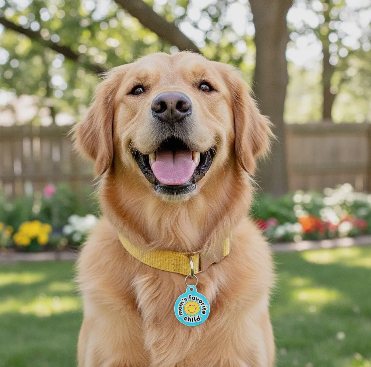 Collar ID Tag (Engraved QR Code)