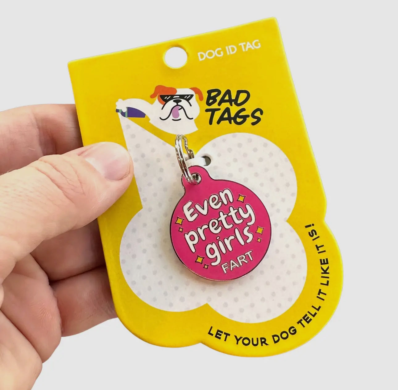Collar ID Tag (Engraved QR Code)