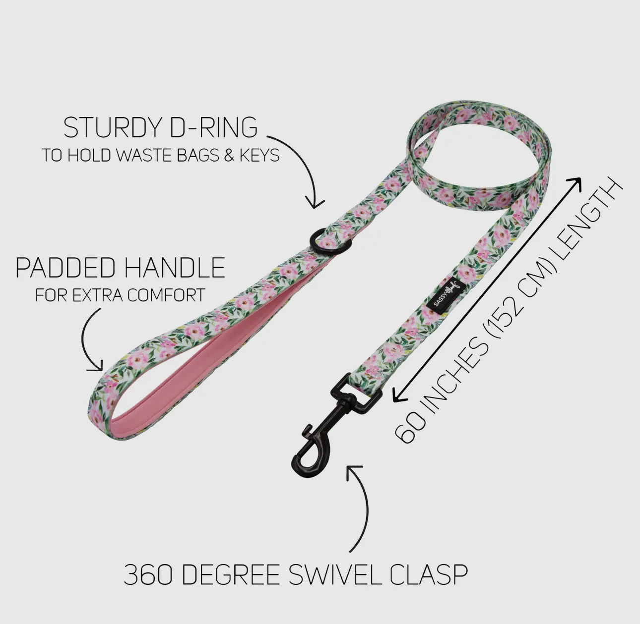 Sassy Woof Magnolia Leash