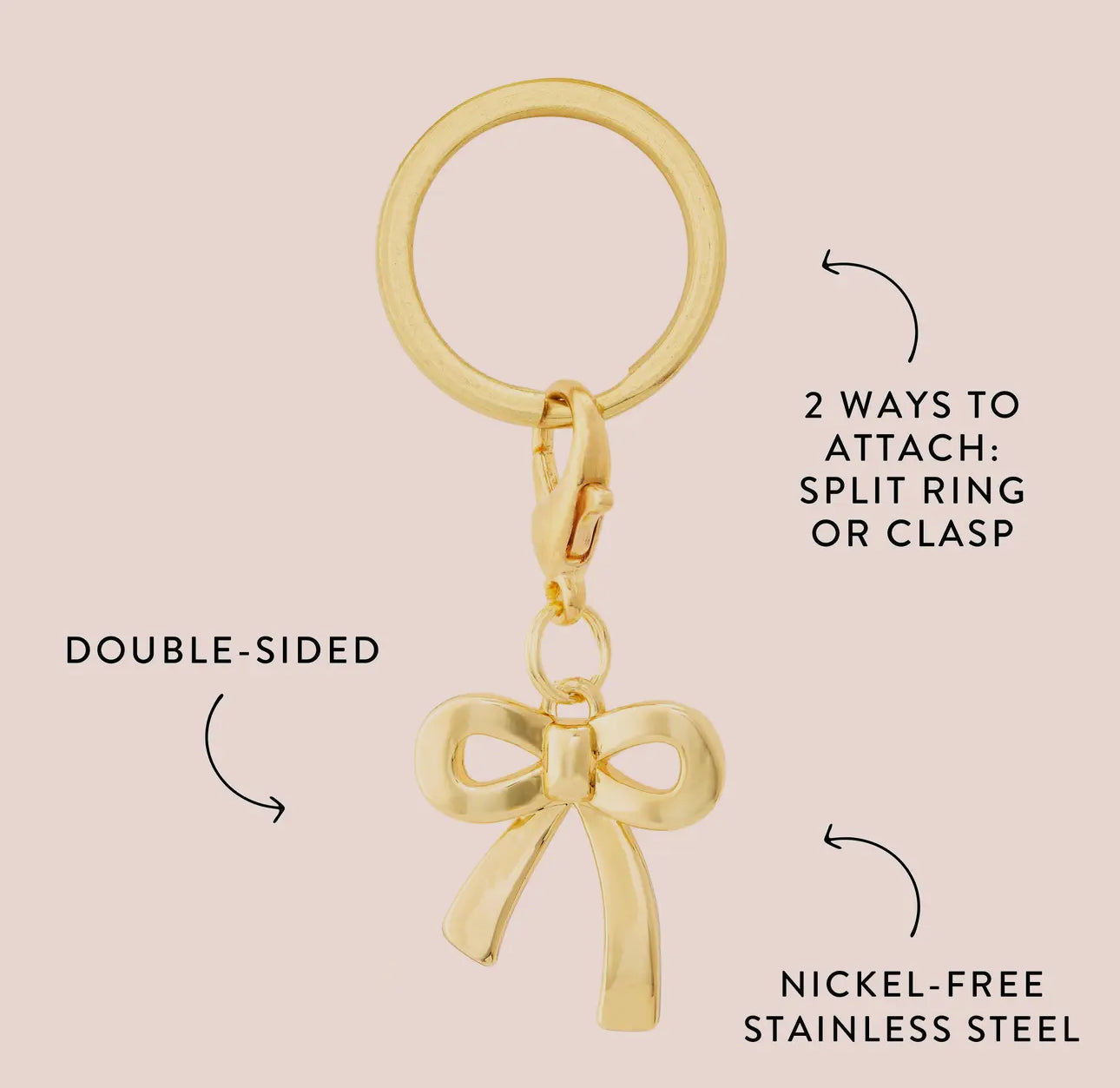 The Foggy Dog Bow Collar Charm