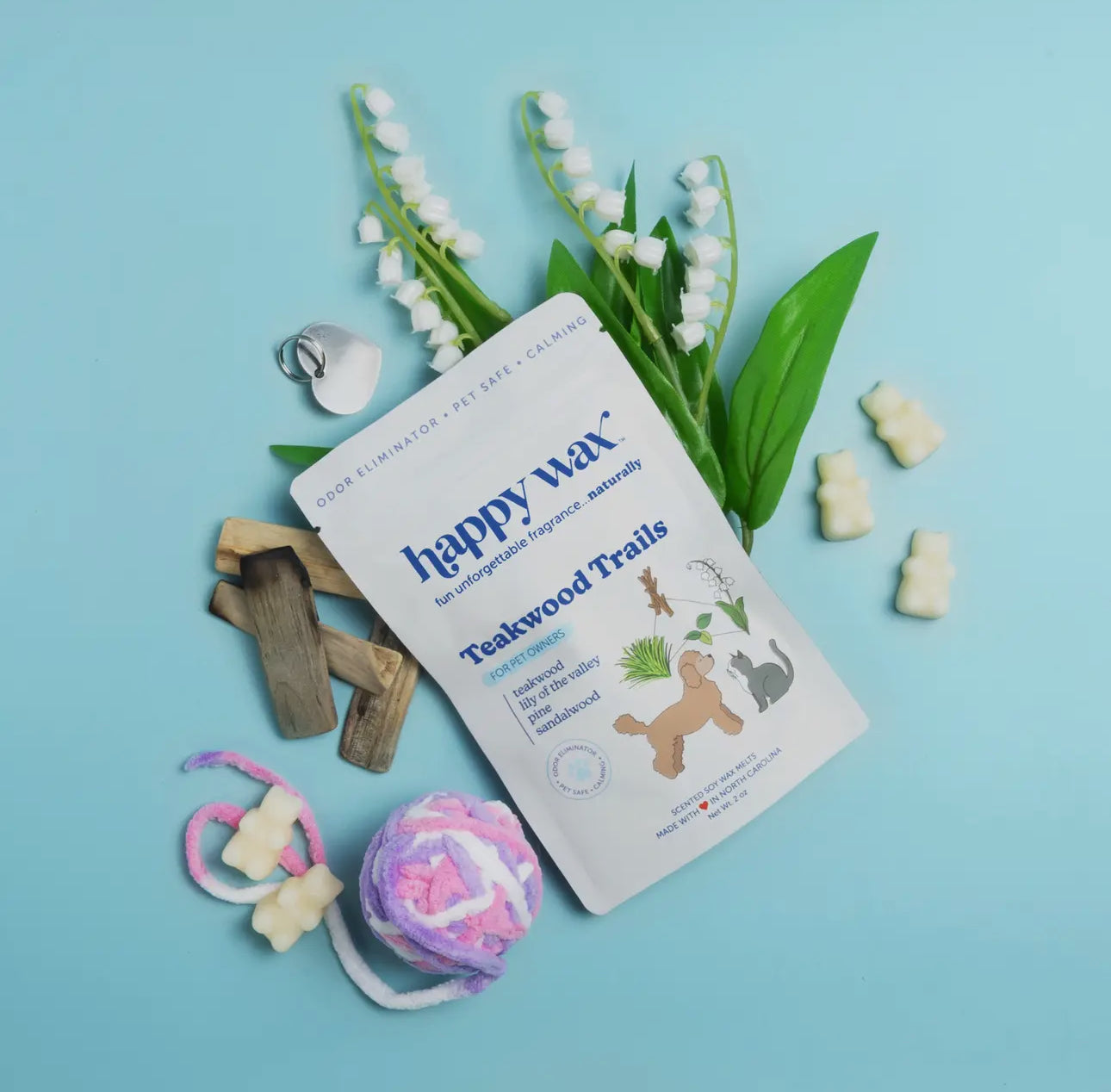 Happy Wax Dog-Safe Wax 4oz Bag