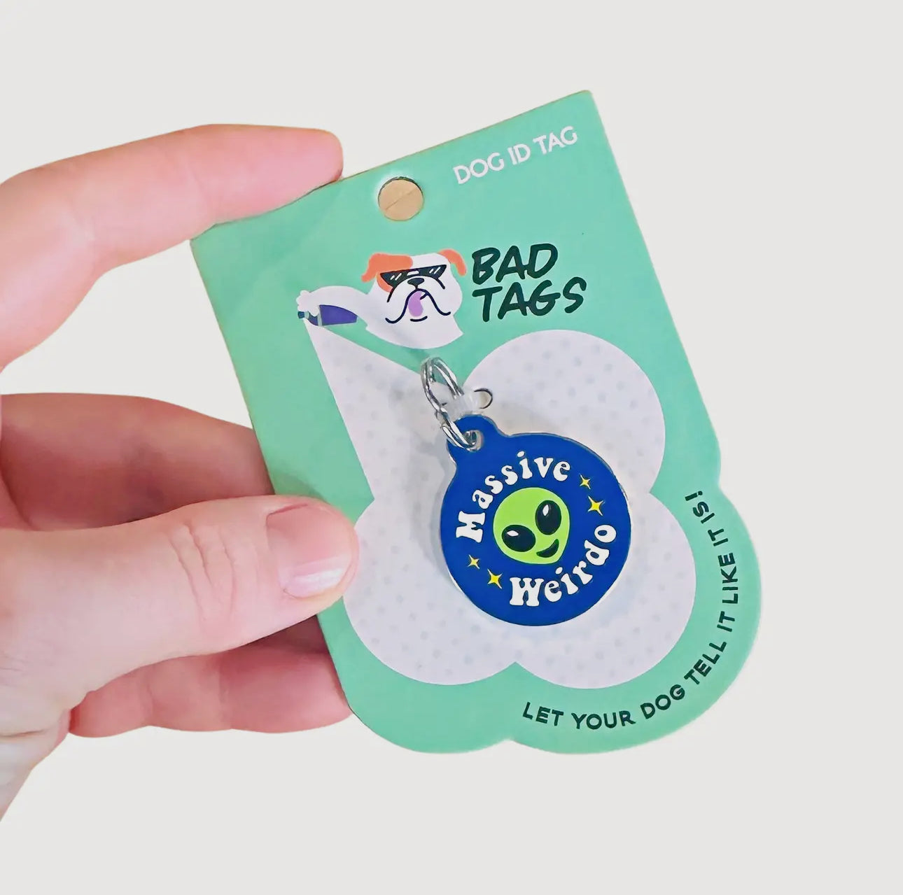Collar ID Tag (Engraved QR Code)