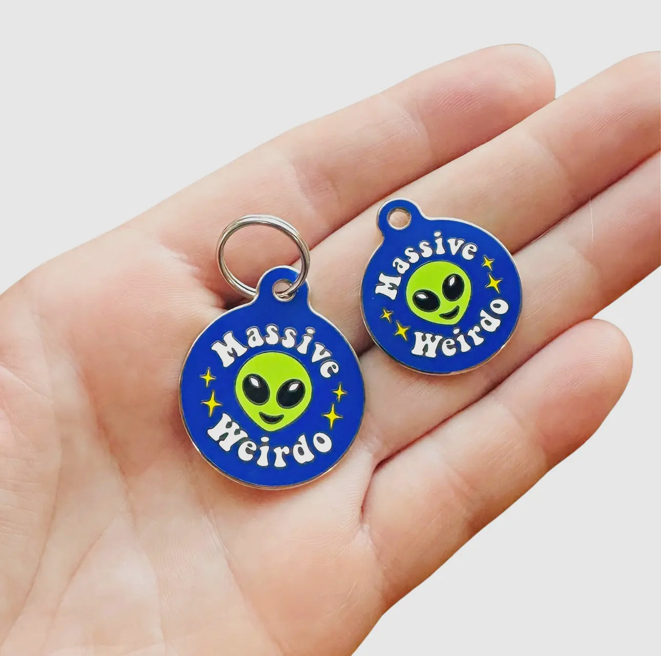 Collar ID Tag (Engraved QR Code)