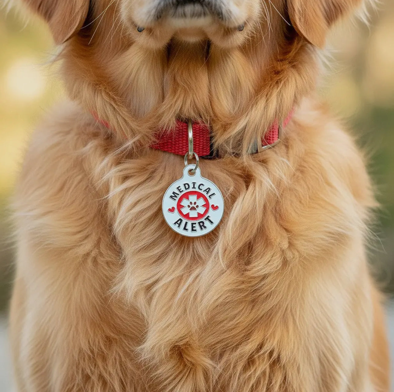 Collar ID Tag (Engraved QR Code)