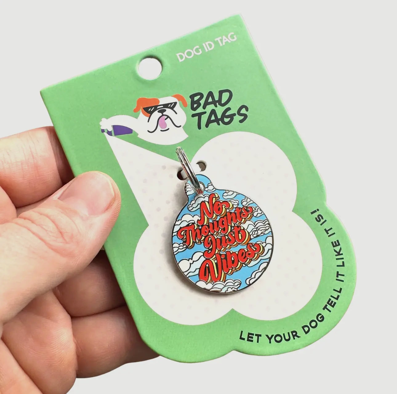 Collar ID Tag (Engraved QR Code)