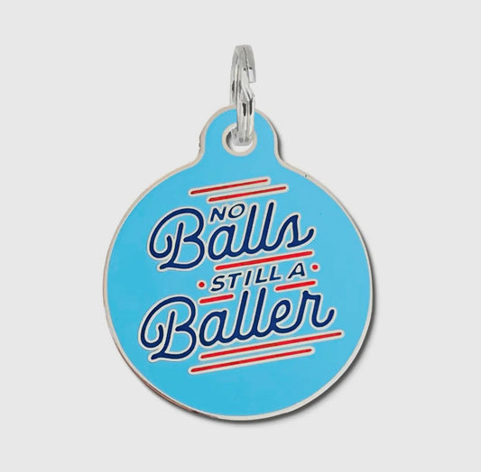 Collar ID Tag (Engraved QR Code)