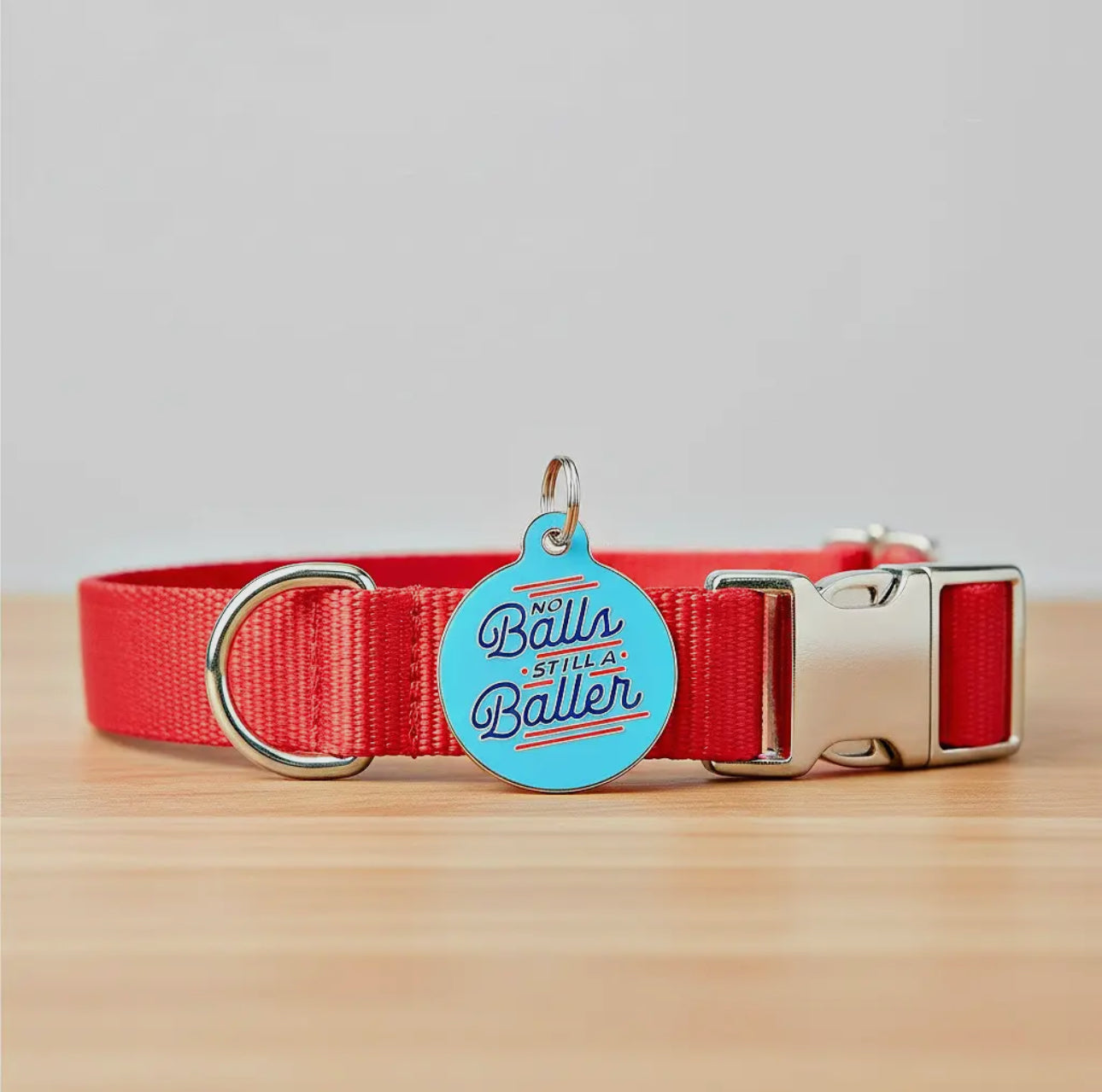 Collar ID Tag (Engraved QR Code)